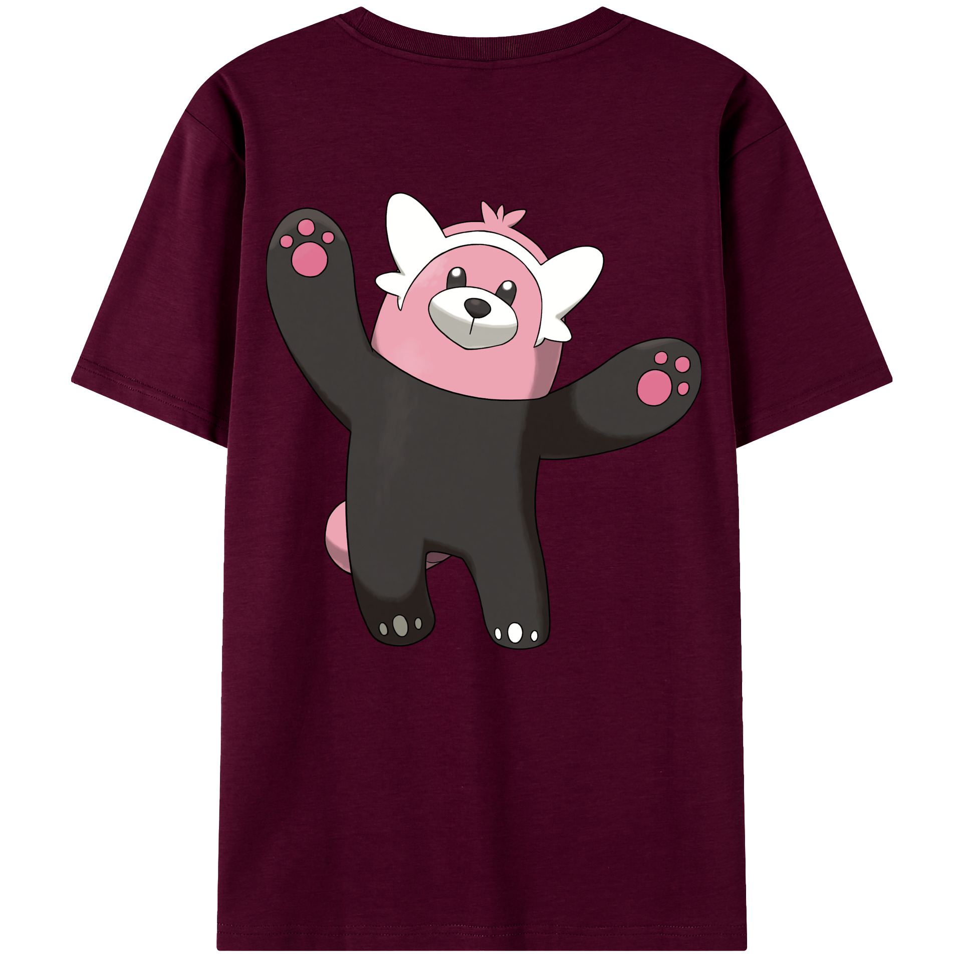 （画像用） ポケットモンスター Pokémon レディース半袖Tシャツ(バックプリント)